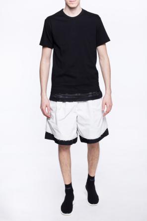 T-shirt wykończony siatką, zdjęcie 2 T-shirt wykończony siatką od Comme des Garcons Homme Plus